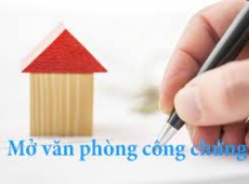 QUY ĐỊNH VỀ THÀNH LẬP VĂN PHÒNG CÔNG CHỨNG MỚI NHẤT