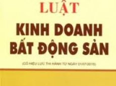 LUẬT KINH DANH BẤT ĐỘNG SẢN 2014