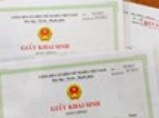 Thủ tục làm giấy khai sinh cho con khi bố làm mất CMND
