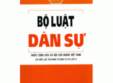 BỘ LUẬT DÂN SỰ 2015