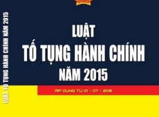 LUẬT  TỐ TỤNG HÀNH CHÍNH 2015